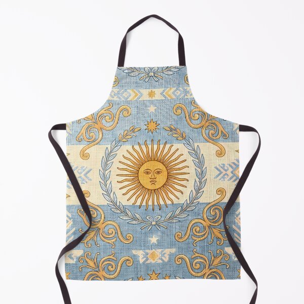 Item preview, Argentina Hola Pattern Botanical Floral Marine Farmhouse Textile designed and sold by ART ATTACK ZONE.
