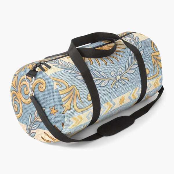 Item preview, Argentina Hola Pattern Botanical Floral Marine Farmhouse Textile designed and sold by ART ATTACK ZONE.