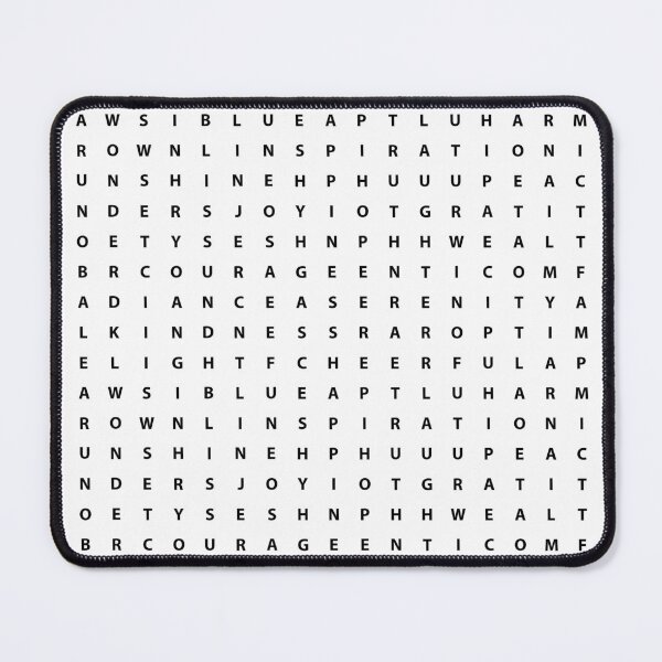 Item preview, Positive crossword puzzle designed and sold by Visual Arts Dominika Cybuch.
