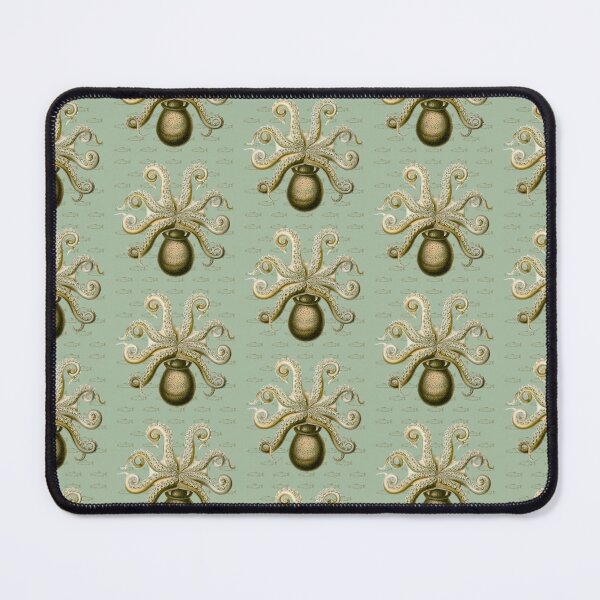 Item preview, Octopus – Haeckel Vintage Science Art - Sage Green designed and sold by FUNKARIUM.