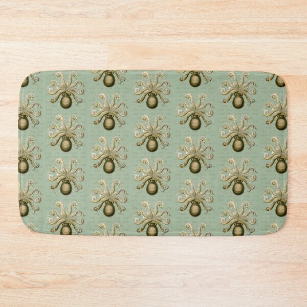 Item preview, Octopus  – Haeckel Vintage Science Art - Sage Green designed and sold by FUNKARIUM.