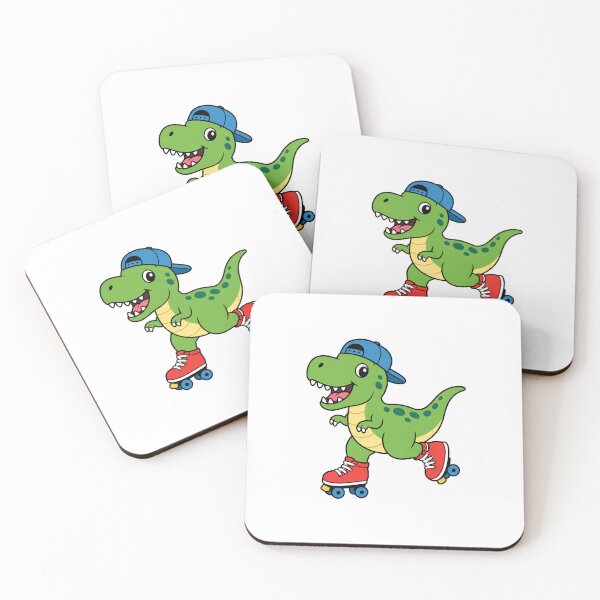 Item preview, Cute Cartoon Skater T Rex Dinosaur Graphic designed and sold by Prints-Things.