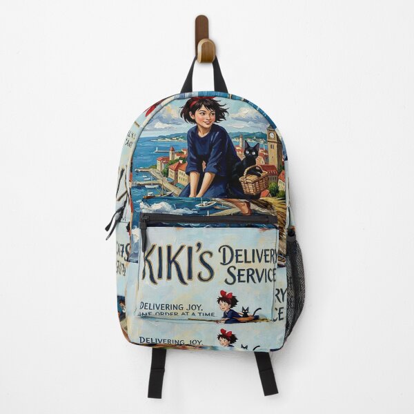 Item preview, Delivering Joy – Kiki's Delivery Service Fine Art Print designed and sold by Art's Diner.