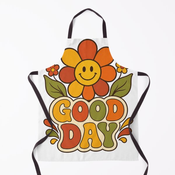 Item preview, Retro Smiley Flower - Groovy 70s Aesthetic Design designed and sold by VisualArtsOasis.