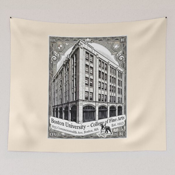 Item preview, Vintage Banknote Engraving Boston University College of Fine Arts designed and sold by EvergreenPark - Tee Studio.