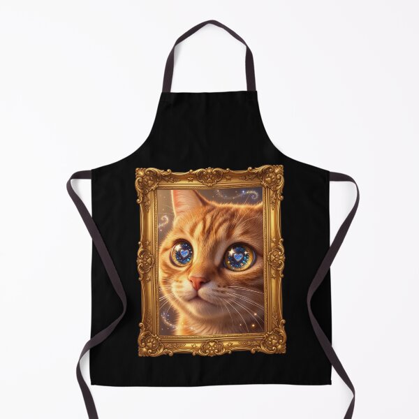 Item preview, Adorable 3D Animated Cat Art - Cute Chibi Kitten - Cat's Love Eyes designed and sold by FotoLibreStudio.