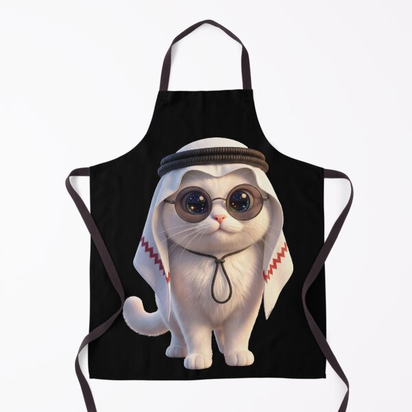 Item preview, Adorable 3D Animated Cat Art - Cute Chibi Kitten - Arabian Cat designed and sold by FotoLibreStudio.
