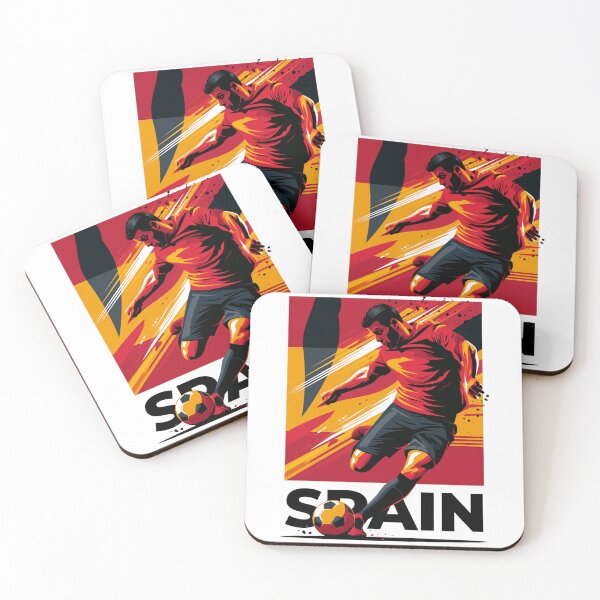 Item preview, Spain Soccer designed and sold by StudioRedKoala.