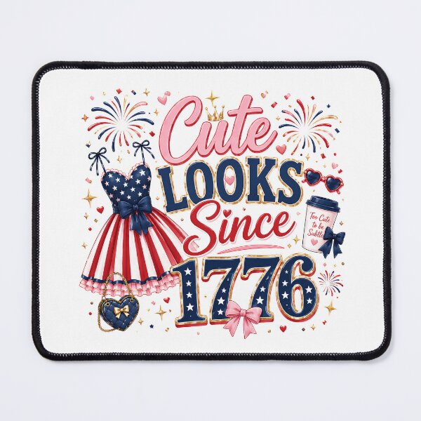 Item preview, Cute since 1776 America 250 | 4th of July designed and sold by Katybmadeit.