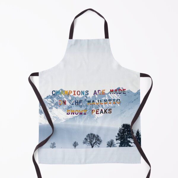 Item preview, Champions are Made on the Majestic Snowy Peaks #5 designed and sold by Holy JM Designs.