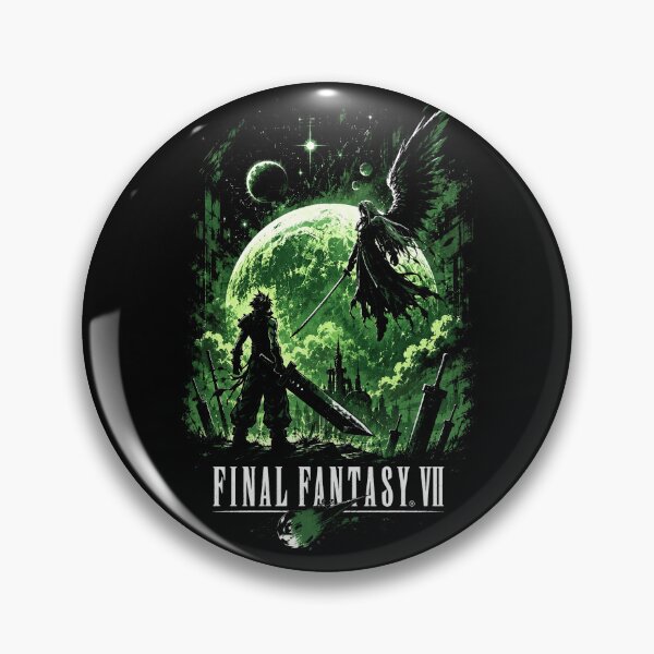 Item preview, Green Moon Sephiroth - Final Fantasy VII designed and sold by superhetero.