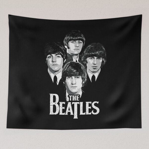 Item preview, The Beatles Abbey Road Retro Vibes designed and sold by kundaliniiart.