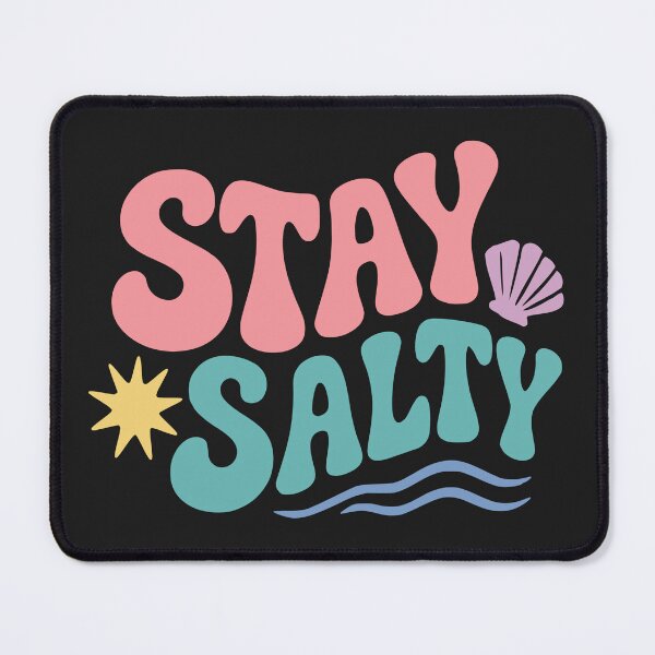Item preview, Stay Salty Retro Beach Vibe Groovy Ocean Design designed and sold by Glotify.
