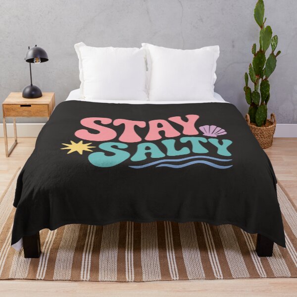 Item preview, Stay Salty Retro Beach Vibe Groovy Ocean Design designed and sold by Glotify.