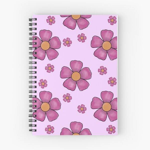 Item preview, Pink flower pattern designed and sold by LilliePatterns.