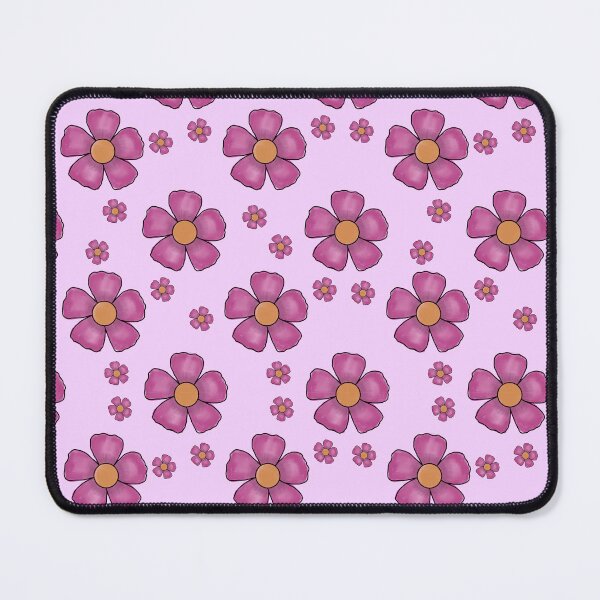 Item preview, Pink flower pattern designed and sold by LilliePatterns.