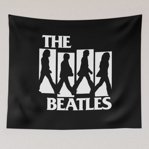 Item preview, The Beatles Abbey Road Retro Vibes designed and sold by kundaliniiart.