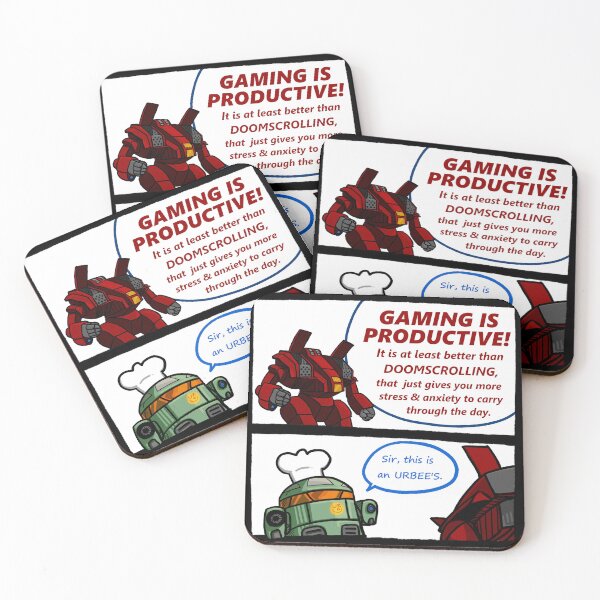 Item preview, Urbee's Meme Gaming is Productive designed and sold by b-pen-art-stop.