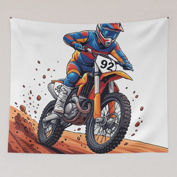 Item preview, Motocross Rider in Action designed and sold by AVStudioS&S.
