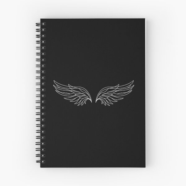 Item preview, Minimalist Angel Wings, Unique designed and sold by villacreativa.