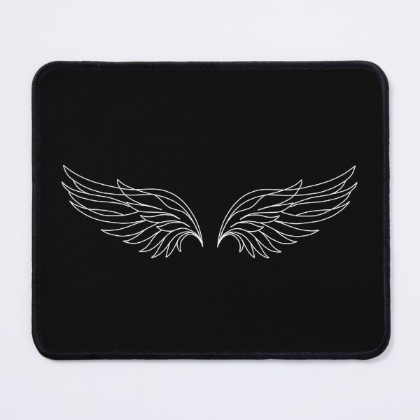 Item preview, Minimalist Angel Wings, Unique designed and sold by villacreativa.