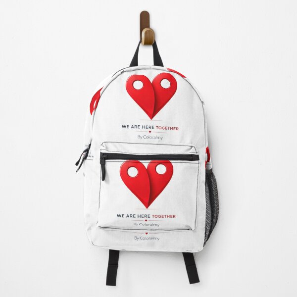 Item preview, We Are Here Together | We Are Here Together | Heart of Locations and Human Connection designed and sold by Coloralmy.