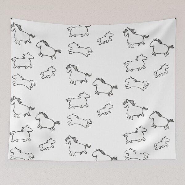Item preview, Sketchy Horses designed and sold by padawanTdelaina.