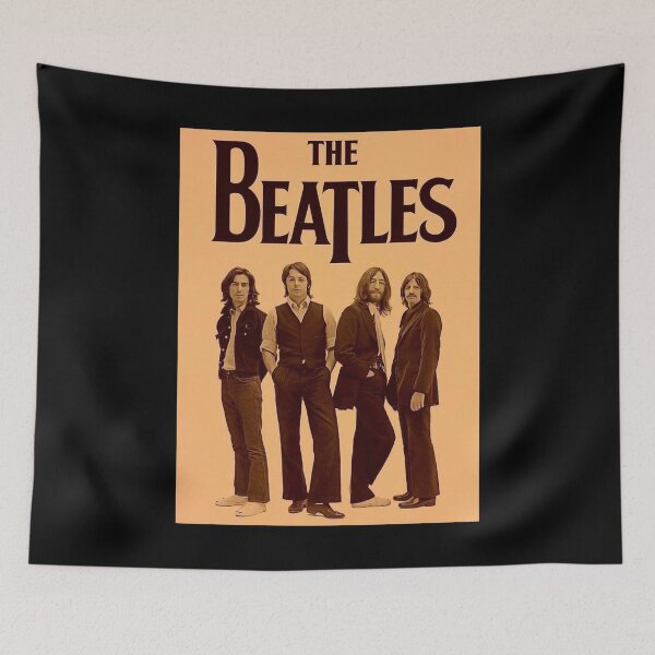 Item preview, The Beatles Abbey Road Retro Vibes designed and sold by kundaliniiart.