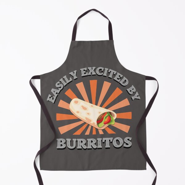 Item preview, Easily Excited by Burritos,Mexican Foodie Humor designed and sold by Shedronpanda.
