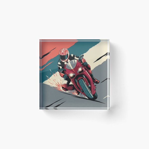 Item preview, Red Sportbike Apex Racer designed and sold by AVStudioS&S.