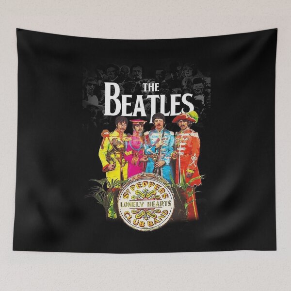 Item preview, The Beatles Abbey Road Retro Vibes designed and sold by kundaliniiart.
