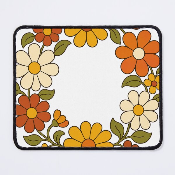 Item preview, Retro Daisy Chain - Groovy 70s Aesthetic Design designed and sold by VisualArtsOasis.