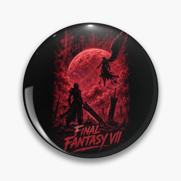 Item preview, Red Moon Sephiroth - Final Fantasy VII designed and sold by superhetero.