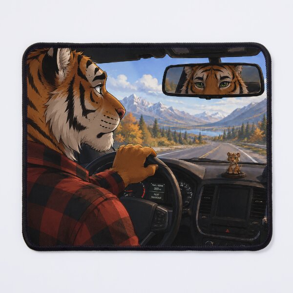 Item preview, Tiger's Roadtrip of Healing designed and sold by nikkolaus.