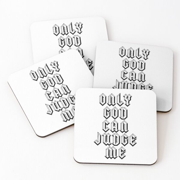 Item preview, Only god can judge me designed and sold by ps-tees.