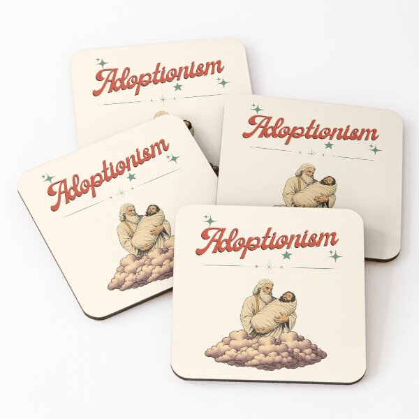 Item preview, Adoptionism Heresy Tee – Retro Theology Humor Christian Design designed and sold by Alt Christian.