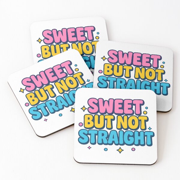 Item preview, Sweet but Not Straight - Cute Queer Bi Pride Flirty designed and sold by Haus Of Sin.
