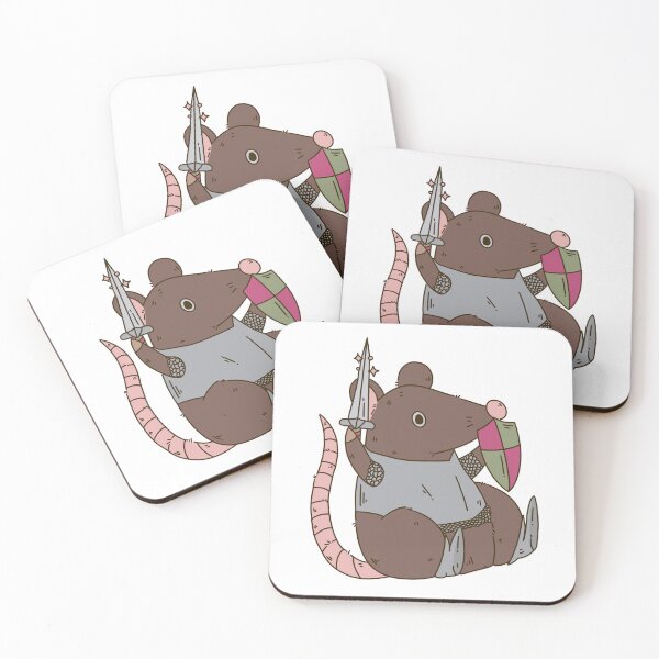 Item preview, Rat Pack; pale brown with pale pink and green designed and sold by annaguerra.