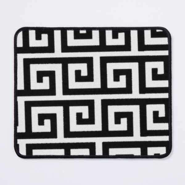 Item preview, Black and White Greek Key designed and sold by ZedColors.