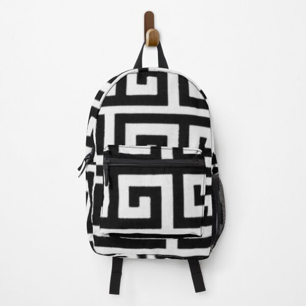 Item preview, Black and White Greek Key designed and sold by ZedColors.