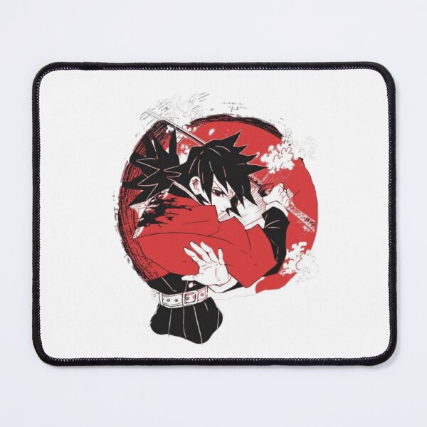 Item preview, Water breathing fluid waves slicing inside a red sun circle designed and sold by JohnnyFive8.