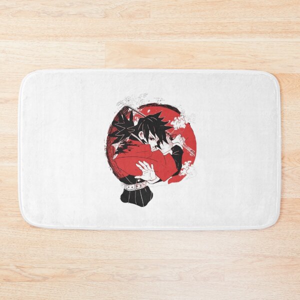 Item preview, Water breathing fluid waves slicing inside a red sun circle designed and sold by JohnnyFive8.