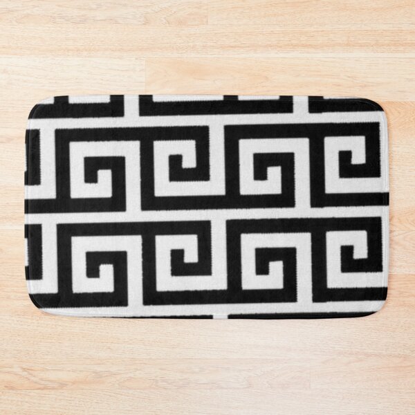 Item preview, Black and White Greek Key  designed and sold by ZedColors.