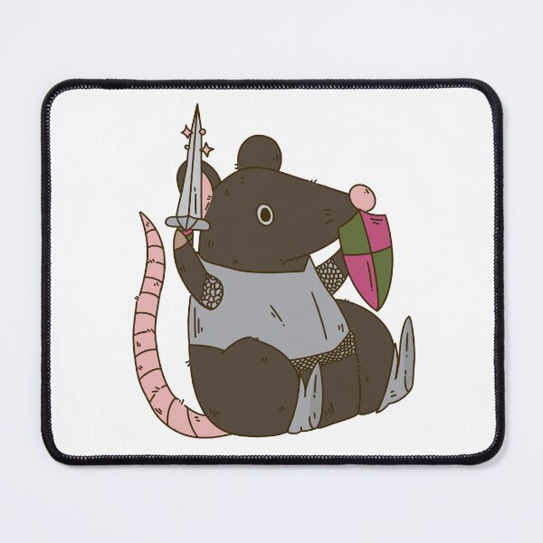 Item preview, Rat Pack; dark pale brown with pale pink and green designed and sold by annaguerra.