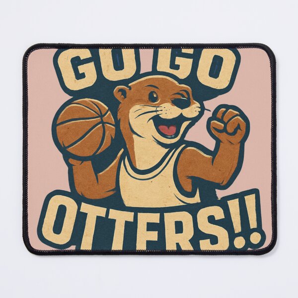 Item preview, Go Go Otters! designed and sold by Magenta Merch.