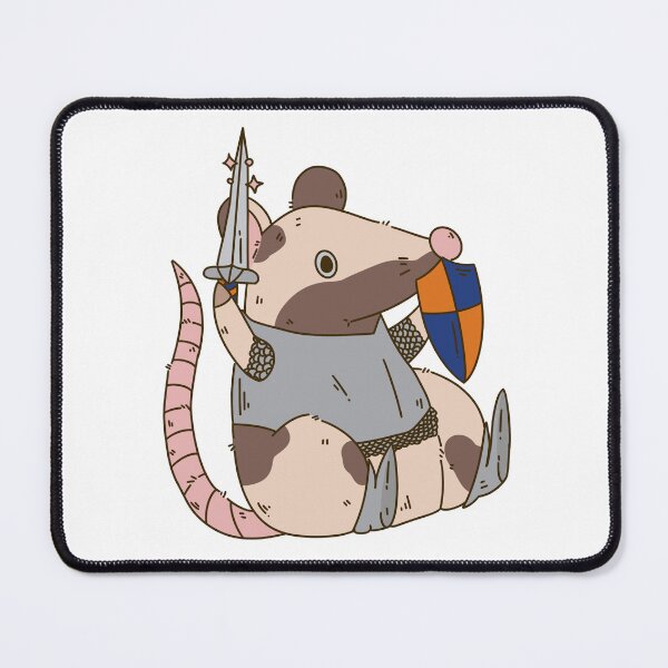Item preview, Rat Pack; brown and tan pattern with orange and blue designed and sold by annaguerra.