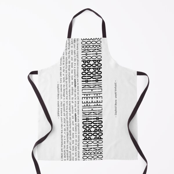Item preview, Special Pattern: BORNTOPOPOUTINLIFE: Embrace Your Unique Path designed and sold by villacreativa.