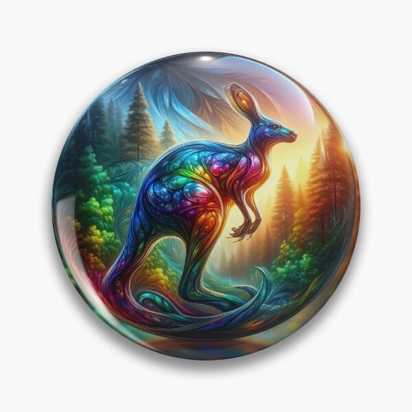 Item preview, Rainbow Kangaroo Design  designed and sold by Heavens Blueprint & Designs.