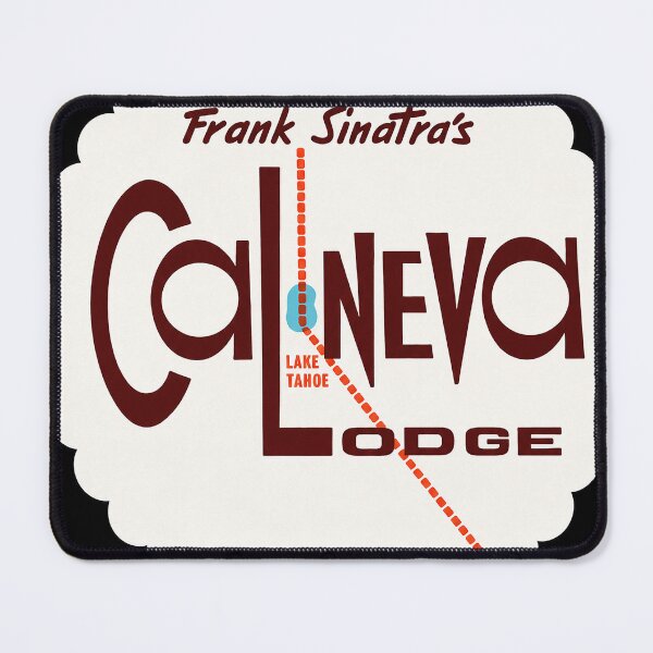Item preview, Cal Neva Lodge – Vintage Lake Tahoe Casino & Resort Logo Poster designed and sold by PIXEL POP DESIGNS - Beyond the Norm!.