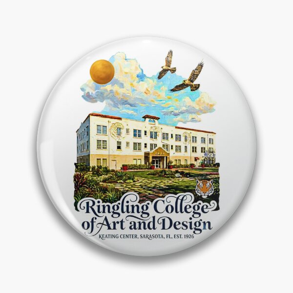 Item preview, Ringling College of Art and Design Keating Center Vintage Art designed and sold by EvergreenPark - Tee Studio.